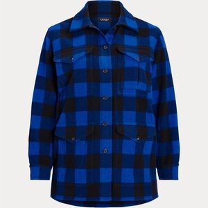 Lauren Ralph Lauren Buffalo check twill shirt jacket